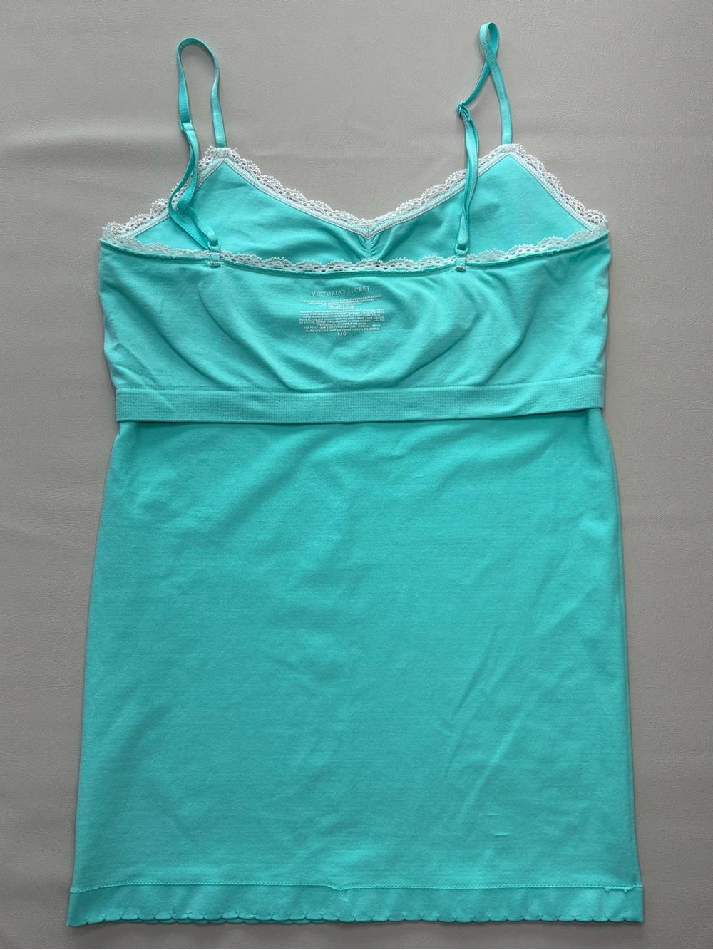 Victoria's Secret Mint Lace-Trim Cami - Picture 11 of 13